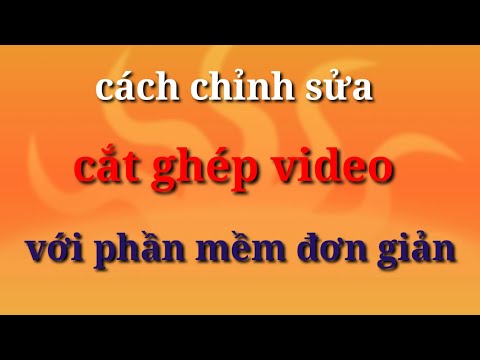 Cách chỉnh sửa video || cắt ghép video hình ảnh cơ bản trên điện thoại