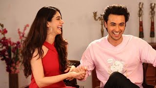 Warina Hussain \u0026 Aayush Sharma on Salman Khan, cricket, Navratri \u0026 love | Loveyatri | Atika Farooqui