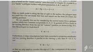 back face detection