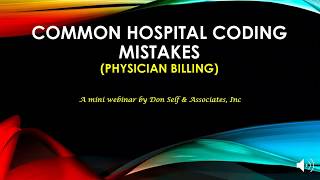 hospital coding errors