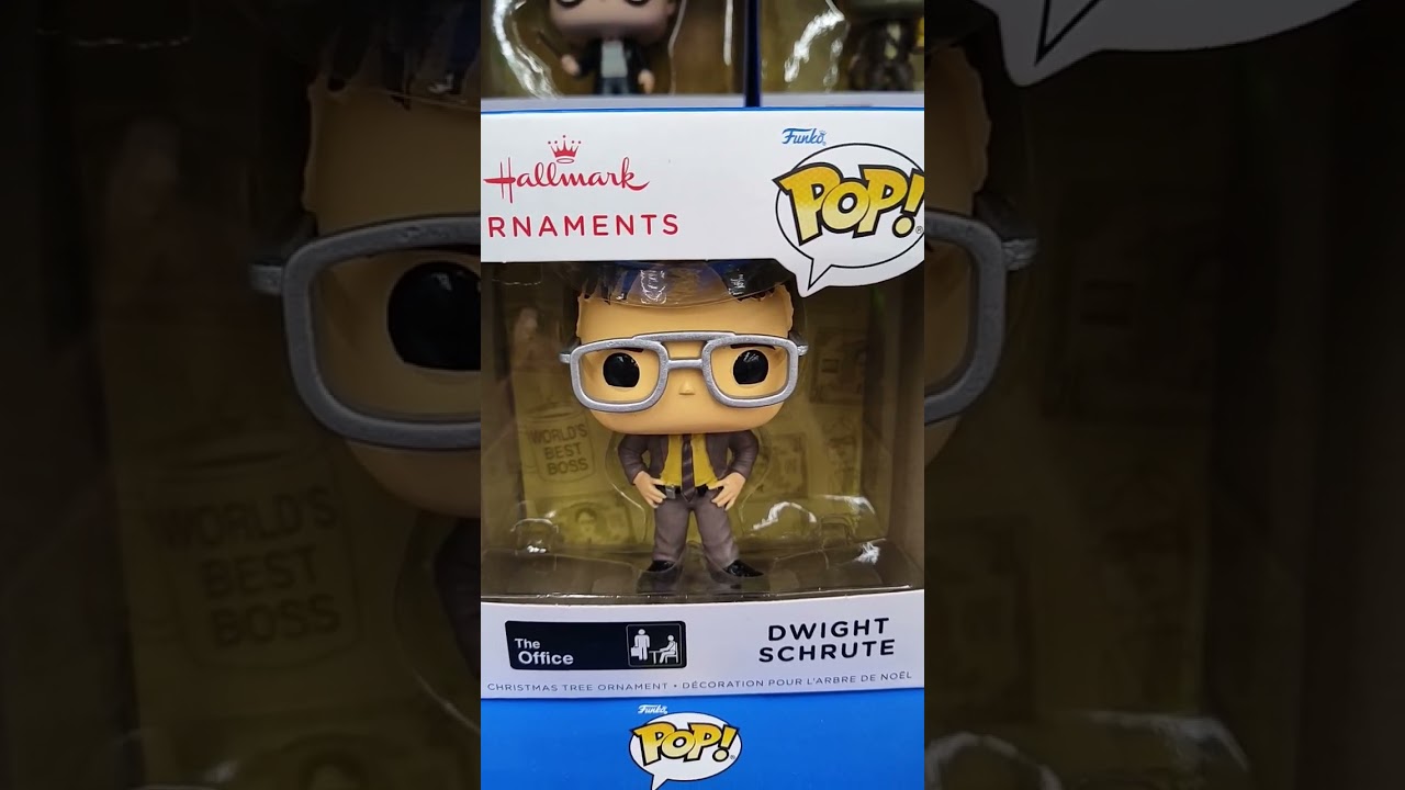The Office | Funko Pop Ornaments | Michael Scott and Dwight Schrute