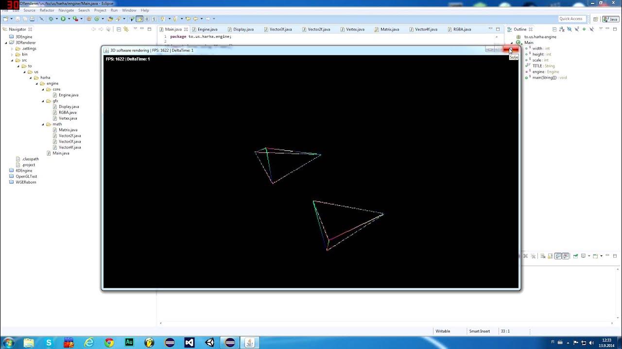 Java 3D Software Renderer | Raspberry PI - YouTube