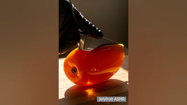 AI Glass Papaya Cutting ASMR #ai #relaxing #cuttingart #asmrfruit #aiart #satisfying #fruitasmr