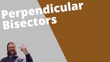 How to find the equation of the perpendicular bisector of two points