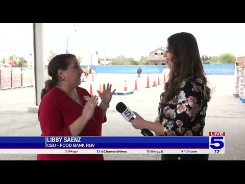 Food Bank of the RGV distributes over 136,000 pounds of food in Pharr