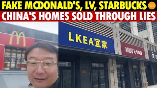 Download lagu Only Lies Left in China’s Real Estate! Fake McDonald’s, Starbucks, LV Built to Deceive