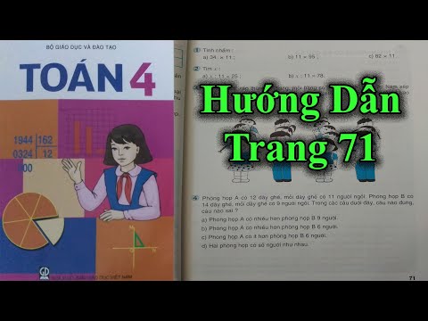Video Hướng Dẫn Giải SGK Toán Lớp 4 Tiểu Học - Trang 71 - YouTube