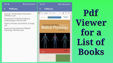 Creating pdf viewer for a list of books