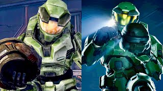 Halo: Campaign Evolved - The Flood First Encounter Original Vs Remake Version