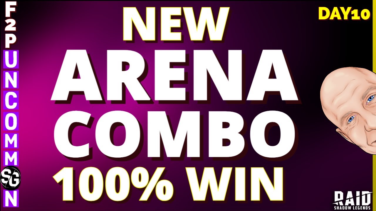 Cheat early arena - 100% win UncommonStew Day 10 RAID SHADOW LEGENDS F2P series