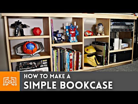 How to Make a Simple Bookcase | I Like To Make Stuff