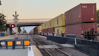 BNSF INTERMODAL AND STACK TRAIN  TRIPLE DOUBLE🚂