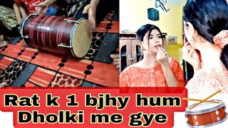 Rat me hum Dholki me gye | Susural me Shaadi Start | Soft Makeup | Ansha Amir Vlogs screenshot 4