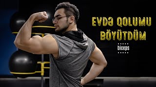 Ev Şəraitində Biceps (Ön qol ) Məşqi.