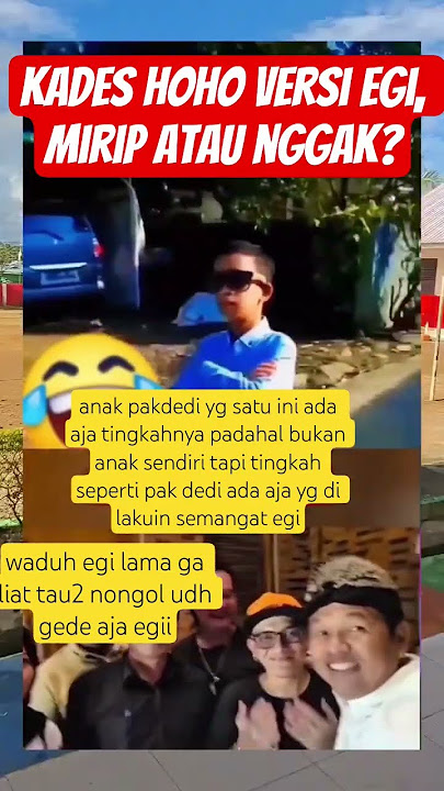 KADES HOHO VERSI EGI, MIRIP ATAU NGGAK?#kdm #dedimulyadi #kangdedymulyadi #shorts #fyp #trending
