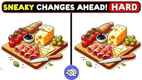 SPOT THE DIFFERENCE : Only 1% Find All 6 Puzzles | Find The Differences 