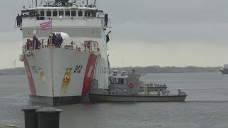 USCGC Legare returns to Portsmouth