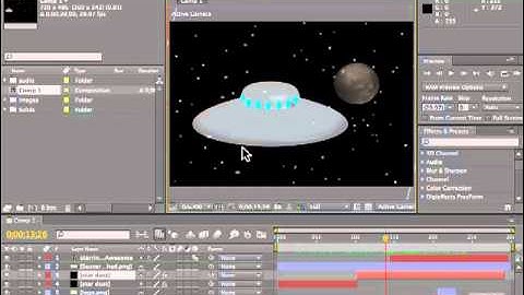 Adobe After Effects CS5 Tutorials - Project Star Crash Assets, Project Overview Part No.1