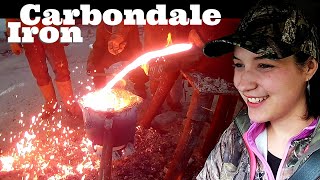 Iron Pour at SIU Carbondale | SIMS Blacksmith Event | On the Iron Trail with the Cast Iron Gypsy