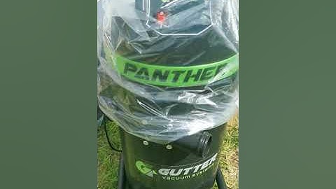 First look at gutter vacuum systems 1700W Panther
