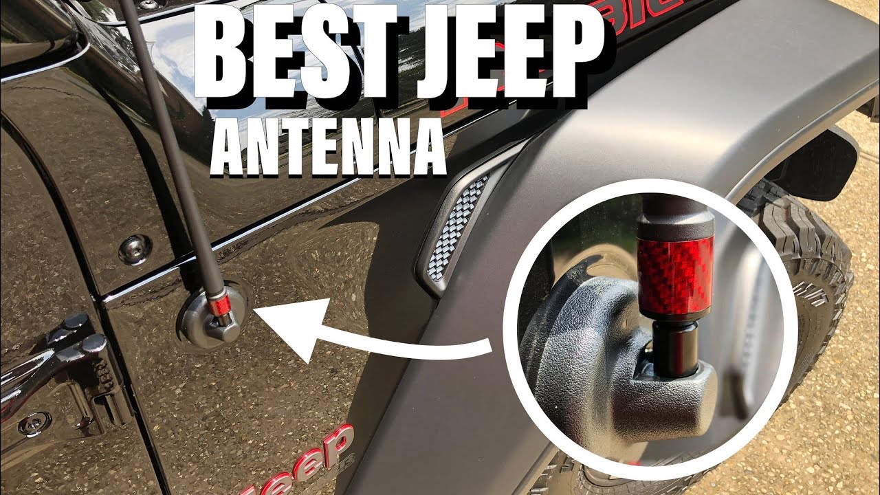 Is this the BEST Quality Antenna for you Jeep JL Rubicon? - Looks Great! -  (MUST WATCH) - YouTube