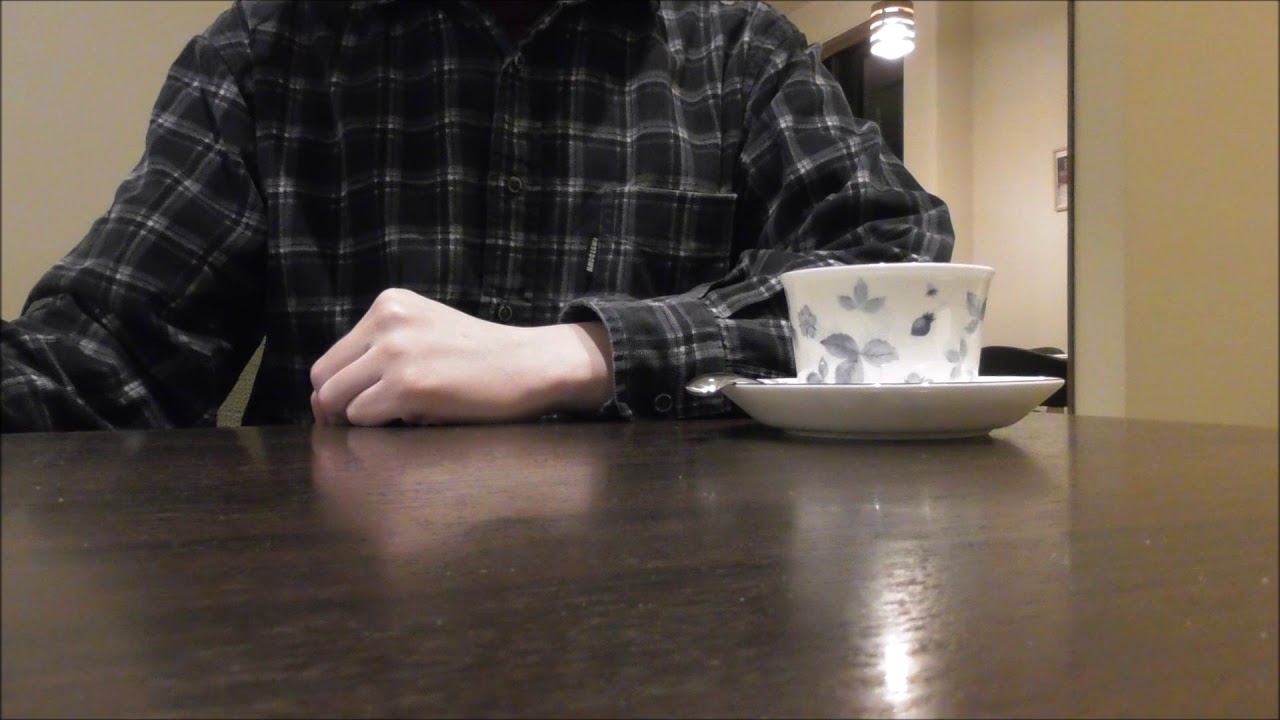 0001.カフェで珈琲を飲むだけの動画 - YouTube