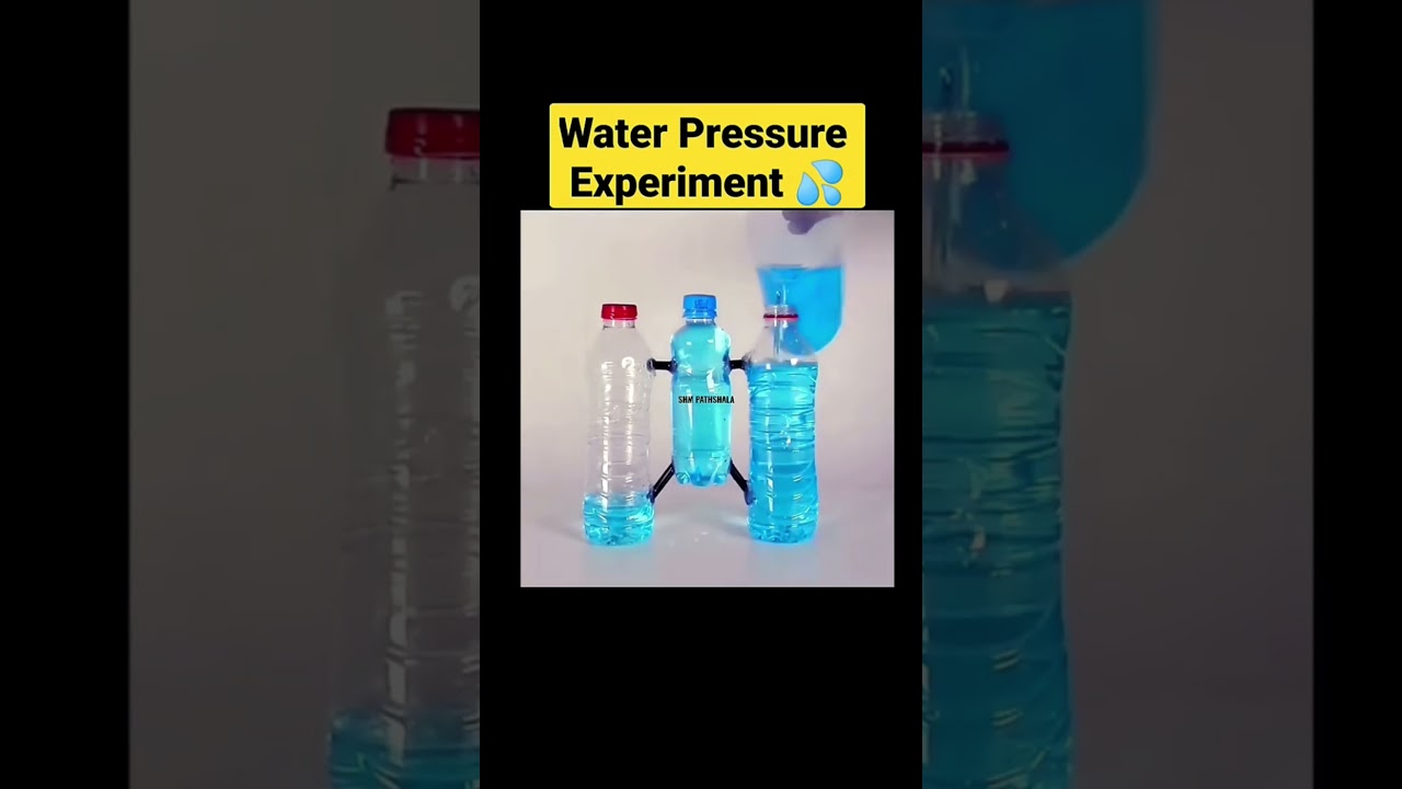Water pressure experience 