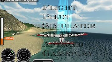 Flight Pilot Simulator 3D Free Android Gameplay