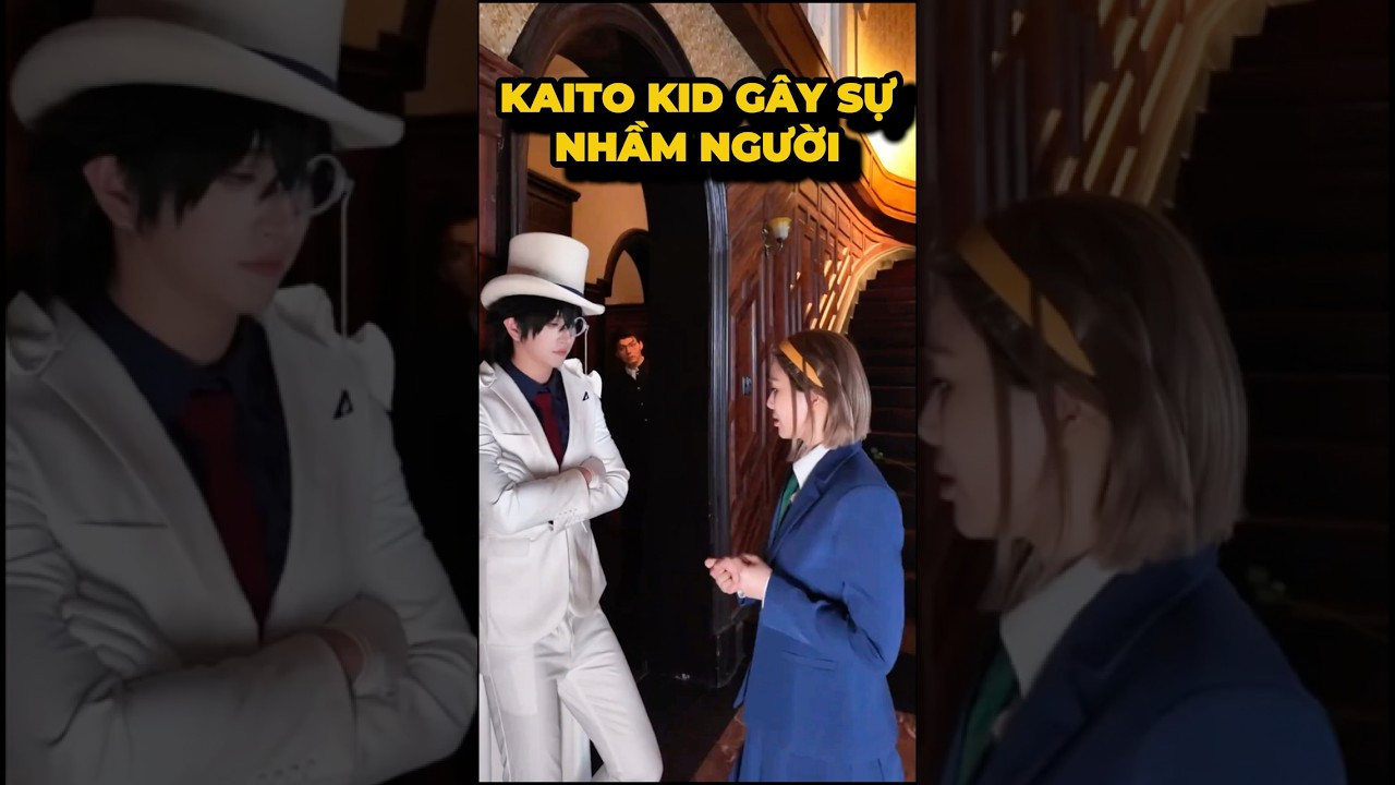 Kaito Kid thể hiện nhưng nhầm người rồi🥹 #cosplay #shorts #minnacosplay