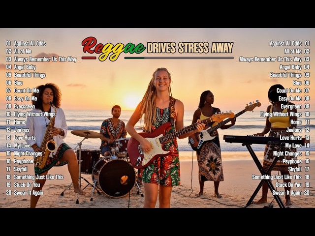 Late Night Reggae Covers 🌌 Super Relaxing Billboard Hits Playlist