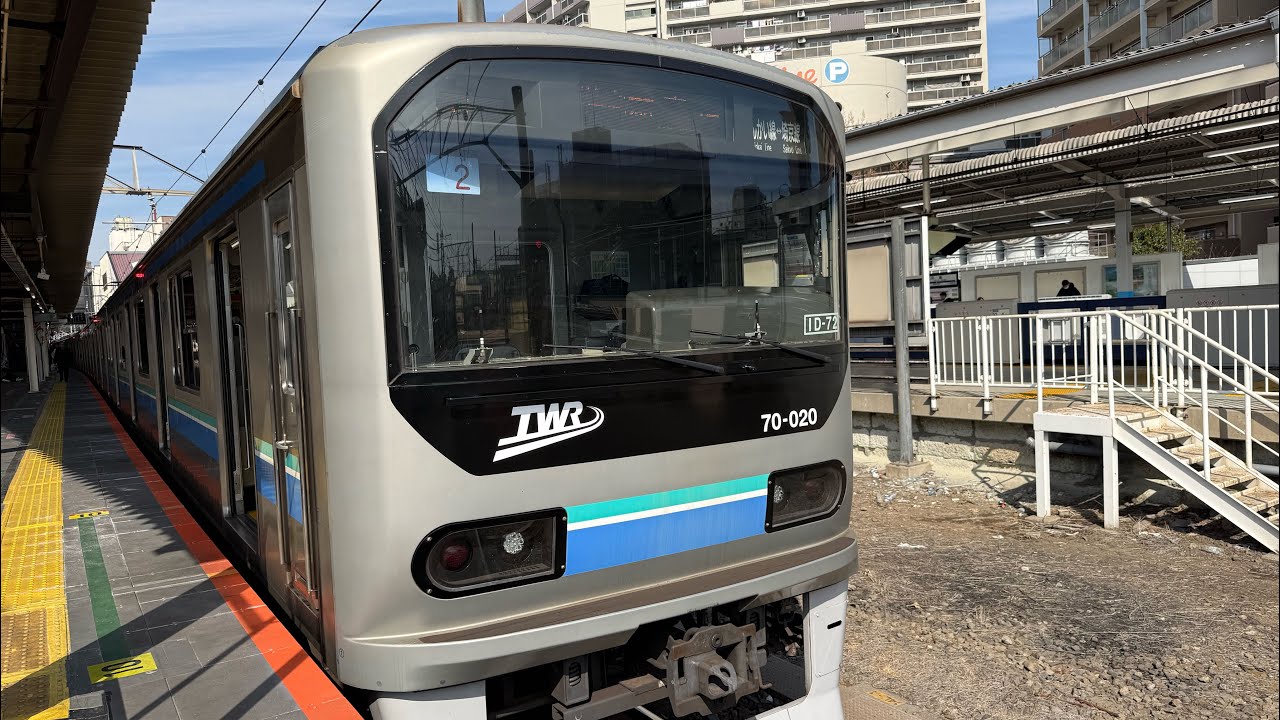 [Front view-4K] Kawagoe⇒Ōmiya (JR Kawagoe Line Rapid - February 14, 2026)