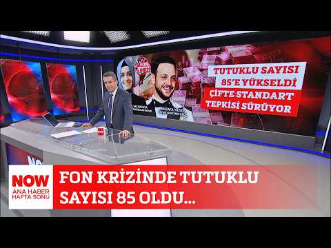 Fon krizinde tutuklu sayısı 85 oldu... 3 Ekim 2026 Deniz Uras ile NOW Ana Haber Hafta Sonu