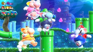 Super Mario Bros. Wonder New Levels 4 Player Gameplay Overview Trailer