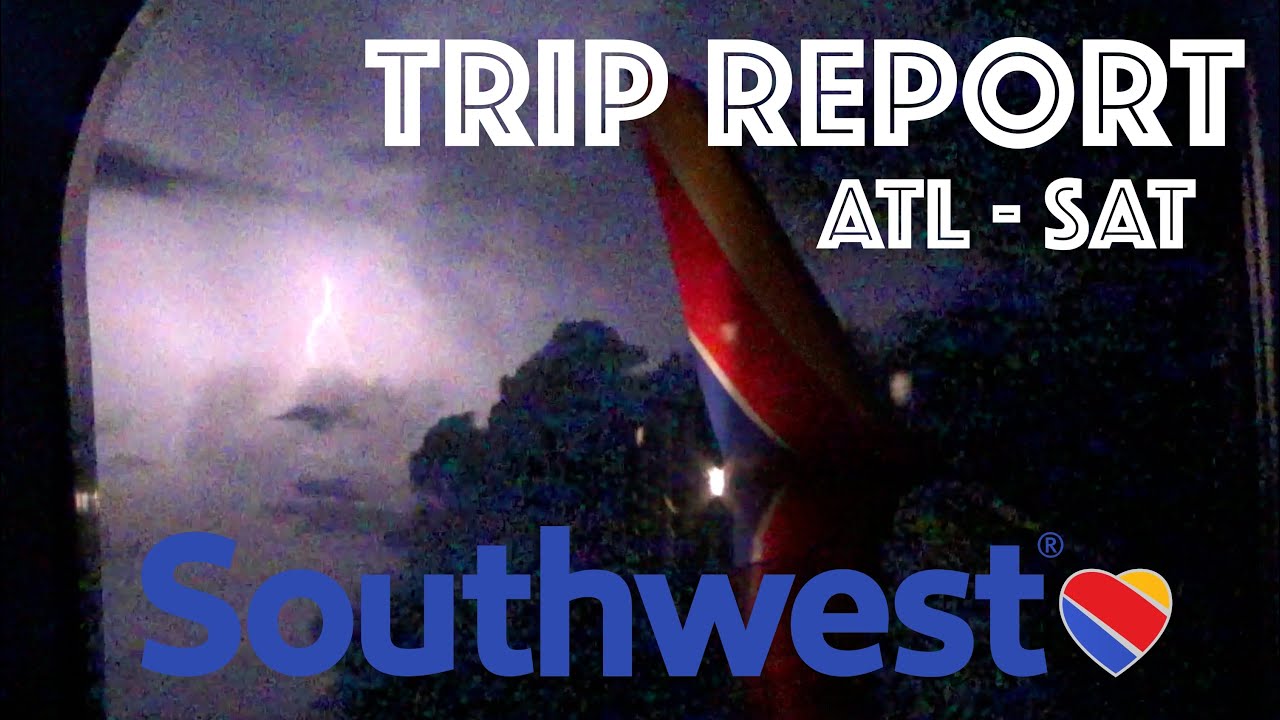 A Shocking Flight! | Trip Report: Southwest Airlines (Boeing 737-700) ATL-SAT