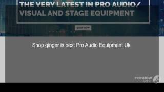 Pro Audio Equipment Uk