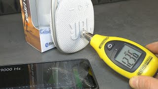 JBL Clip 4 Bluetooth Speaker unboxing & sound dB test It's Loud
