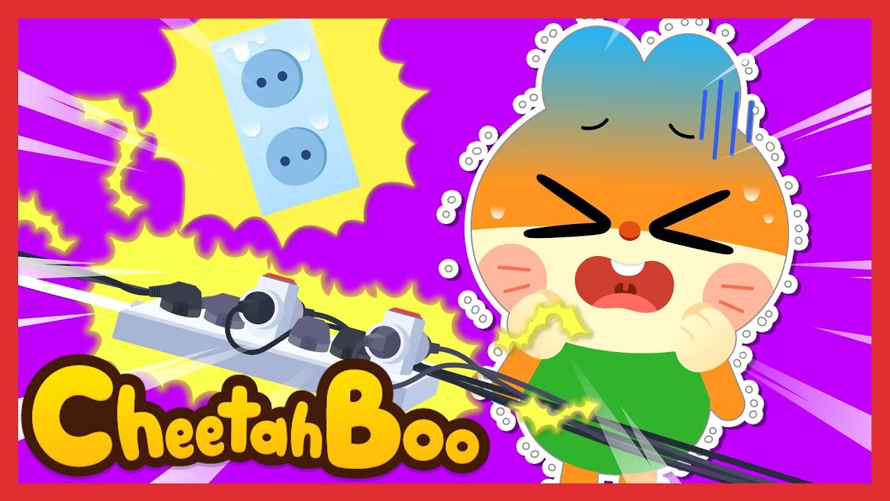 Zip zap! Electricity Safety Safety Tips Song for Kids Animal Song