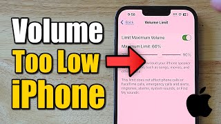 How to Fix your iPhone Speaker sound is too low screenshot 3