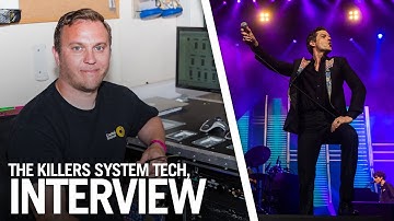 The Killers system tech, Toby Donovan Interviewed! // Martin Audio