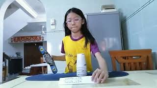 Sport Stacking Freestyle 6-cup-stalagmite // 6.487