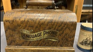 Language Phone Cylinder Phonograph Columbia Q