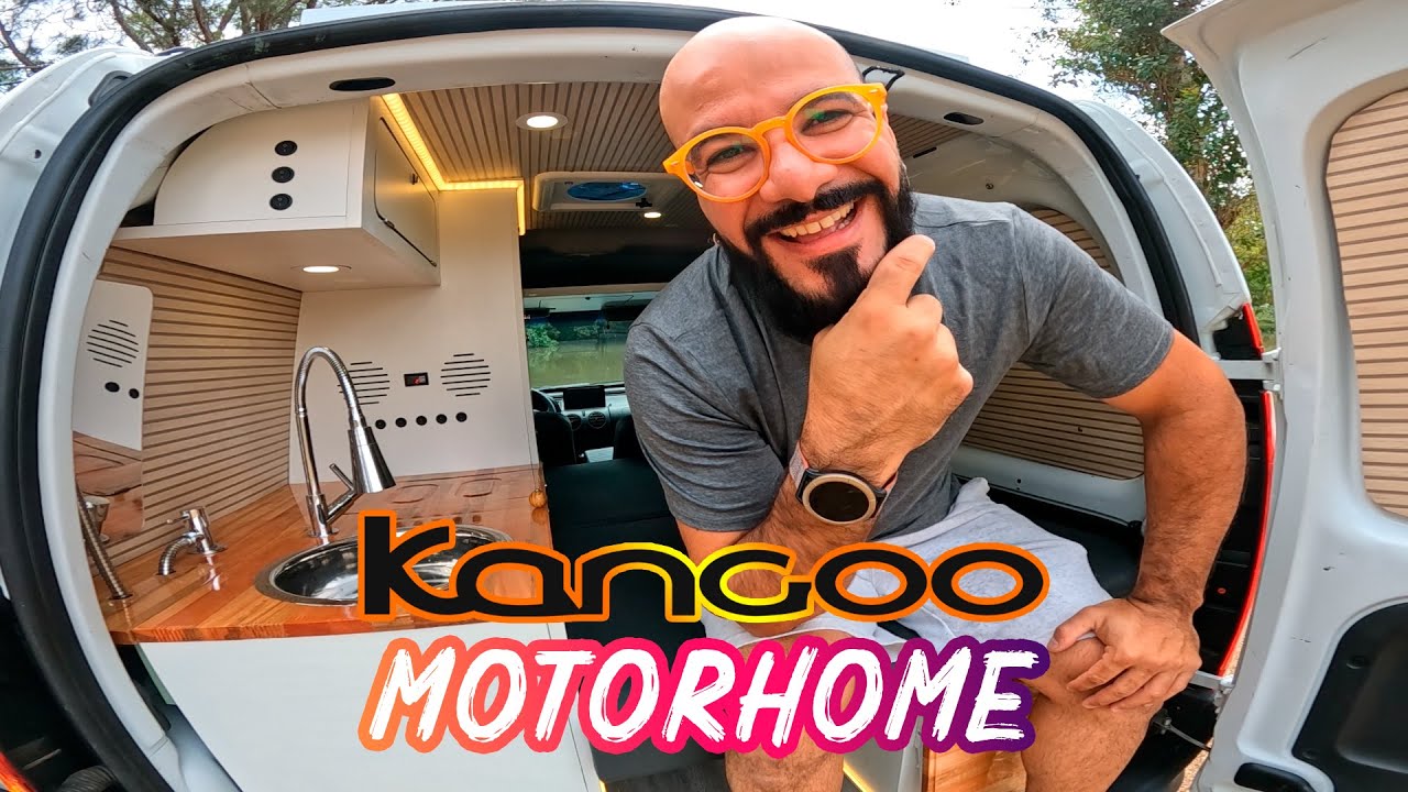 A KANGOO MOTORHOME mais legal que fizemos!