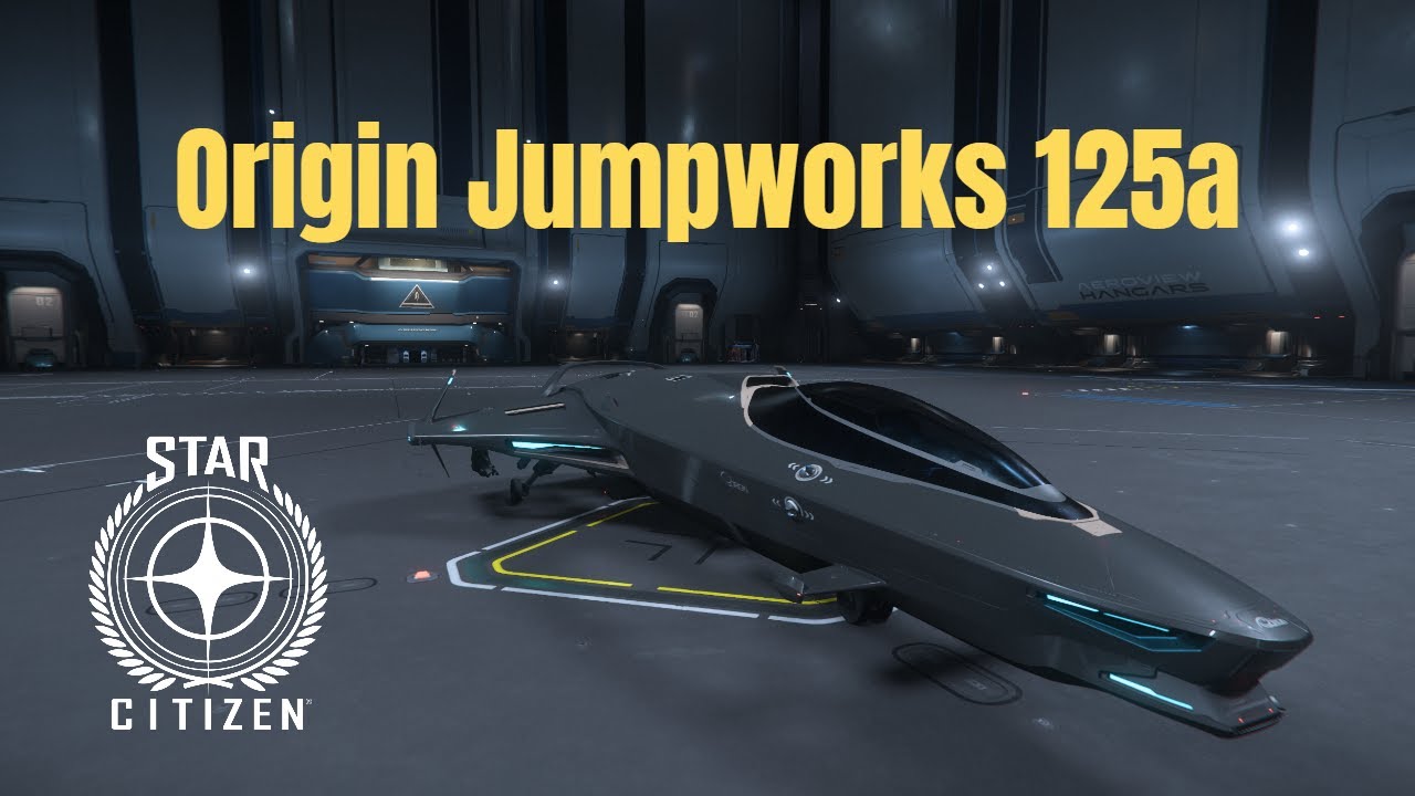 Origin Jumpworks 125a Ship Tour - Star Citizen 4.3.1 - YouTube