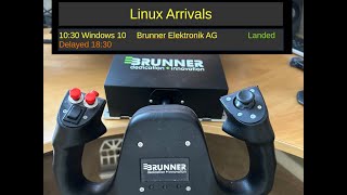 Windows 10 to Linux Part 3:  Brunner CLSE -NG Control Yoke