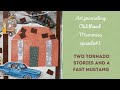 Two tornadoes and a fast Mustang/Art journal with me/ Childhood stories journal Episode #2