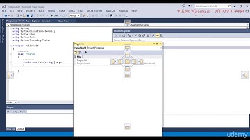 2 Tạo 1 project mới trong visual studio (Lập trình C# cơ bản)
