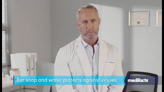 Bar soap and water protects against viruses - Dettol/MediaFacts