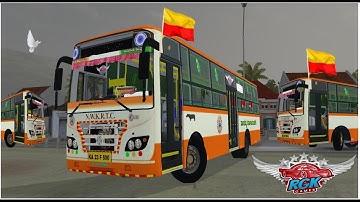 NWKRTC LIVERY (ORANGE) | BMTC BUS MOD FOR BUSSID | KSRTC LIVERY | YELLOW COLOUR BUS | NEW MOD