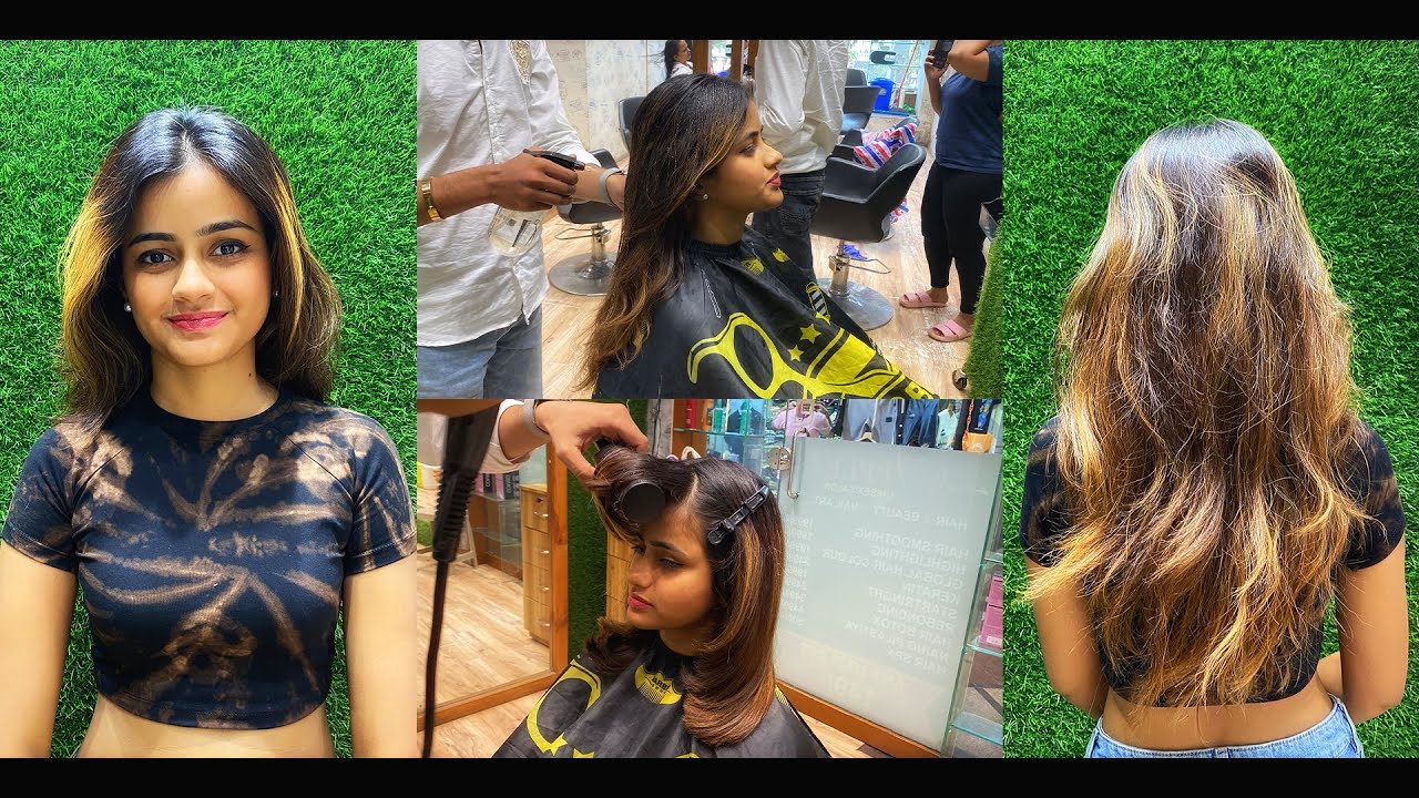 1st Time she is getting this short length Instagram Influencer Manasvii Shinde | Pineapple Salon
