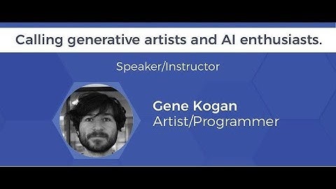 Lecture on Decentralized AI by Gene Kogan